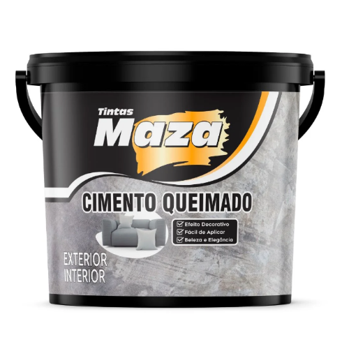 Revestimento Maza Cimento Queimado Platina de 23Kg